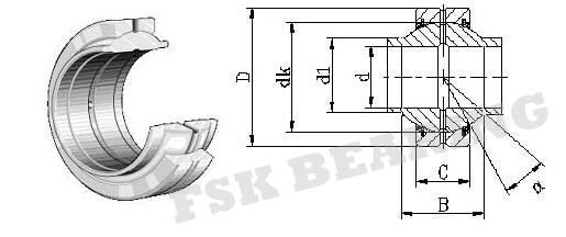 GEEW35WS GEEW40WS GEEW45WS Centripetal Joint Bearing Spherical Radial Plain Bearing