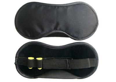 Light Proof Novel Sleep Blindfold Eye Mask Satin And Velvet Material With Earplugs For Travel