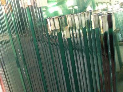Transparent SGP Balustrade Glass Fence Panels , Heat Toughened Safety Glass