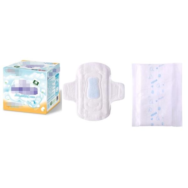 Waterproof Polyethylene Film Day Use Organic Sanitary Napkins