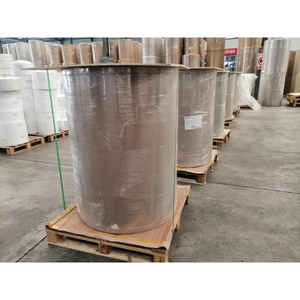 semi glossy paper adhesive thermal transfer adhesive paper thermal transfer paper adhesive labelstock jumbo roll HM1133