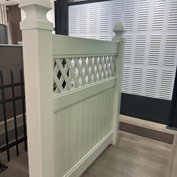 Environmental Friendly Pvc Privacy Vinyl Fence Panel 6ft*8ft Heavy Duty
