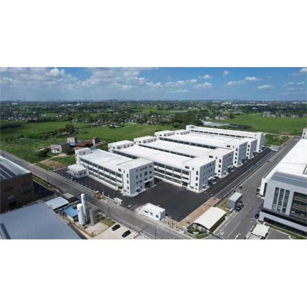 Edificio de estructura de acero prefabricado comercial, edificio de estructura de acero de gran espacio