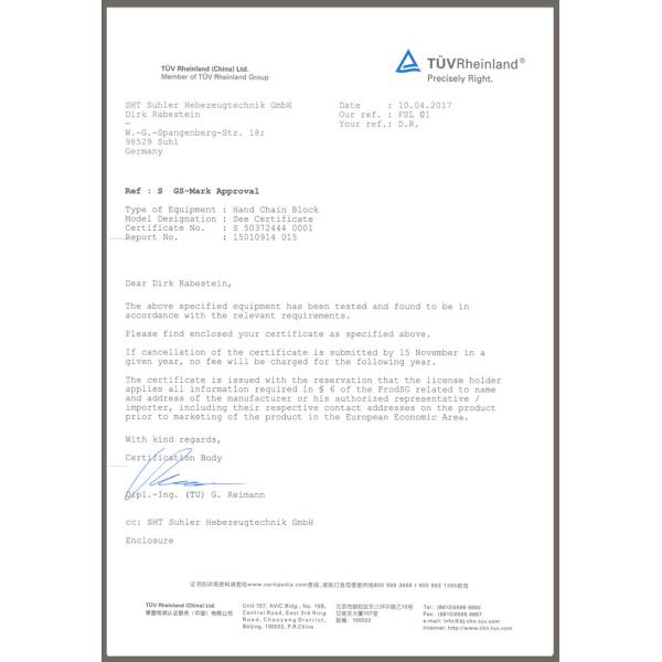 HSZ-J small portable 500kg Manual Chain Block For Cargoes Lifting , CE certificated