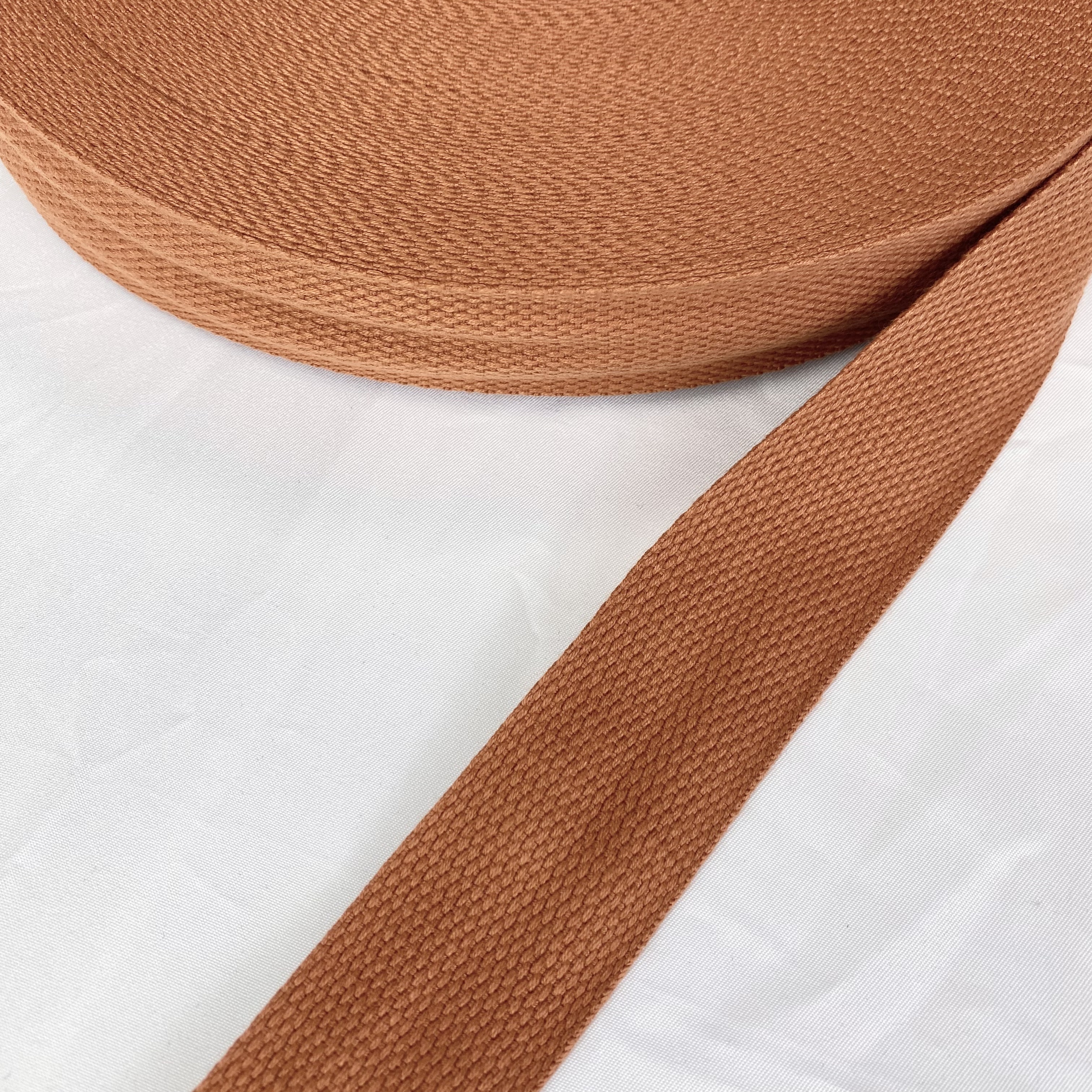 Colorful polyester-cotton webbing Soft and durable Belt Dupont Tote bag strap