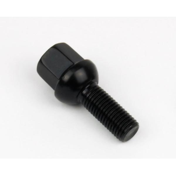 Shank Ball Seat Wheel Lug Bolts 14x1.5 Thread Pitch Fit Audi / BMW / Mercedes
