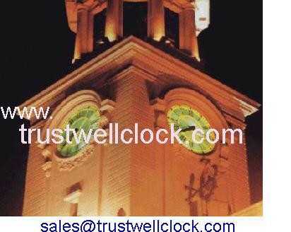 high torque force movement  for tower building clocks 9m 10 11m 12m diameters -    Good Clock(Yantai) Trust-Well Co.,Ltd
