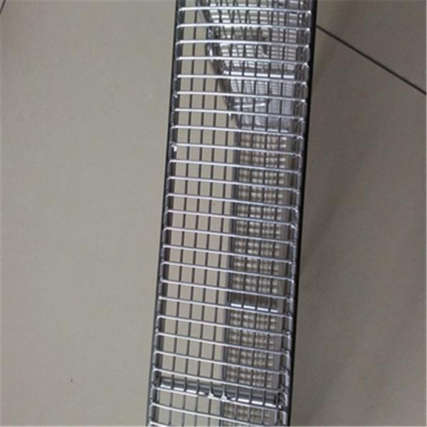 SS 316L Stainless Steel Storage Baskets Customizable Environmental Protection