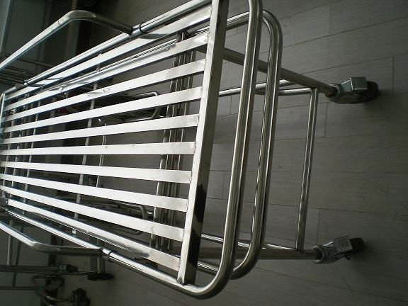 Stainless Steel Emergency Stretcher Cart Hospital Patient Transfer Stretcher Trolley (ALS-ST001)