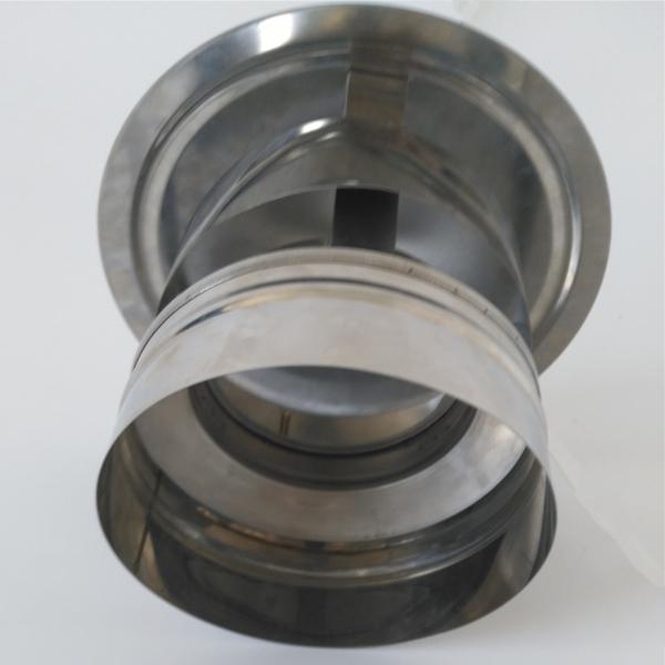 Stainless Steel Chimney Flue Shield Stove Pipe Rain Cap With Spigot Locking Connenction