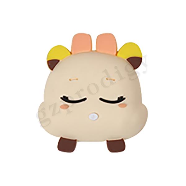 Cartoon Plastic Door Wedge Self Adhesive Wall Mounted Door Stop