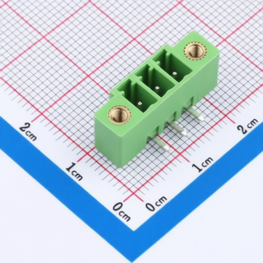 Plug in terminal block screw connection right angle pins rated voltage 300V HCTL