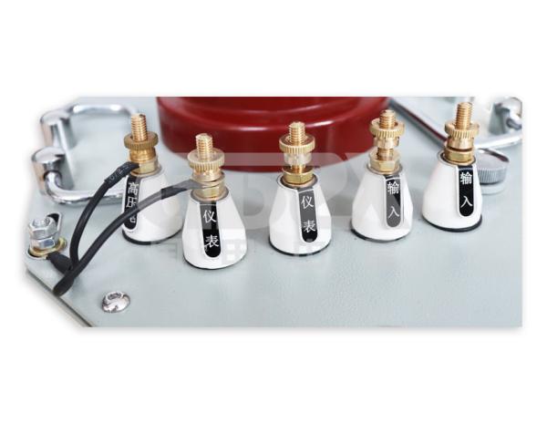 Transformador AC DC Teste Hipot de alta tensão 10KVA 50KV Teste de transformador imerso em óleo ISO9001