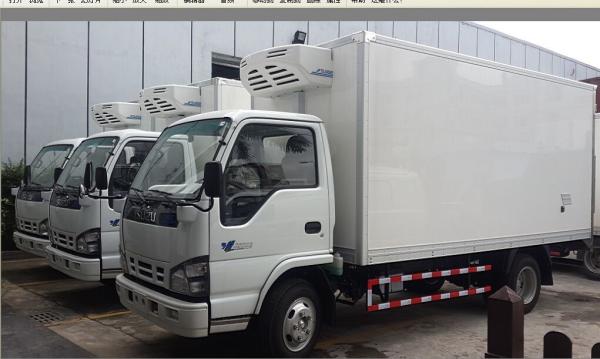 Electric Standby System Optional Truck Refrigeration Unit for Food Freezer Truck