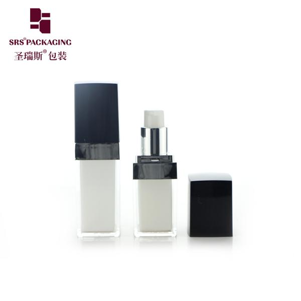 L050 square shape L050 15ml 20ml 30ml 50ml lotion bottle china supplier