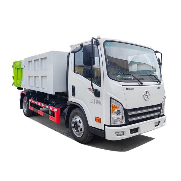 Hydraulic Hook Lift Hoist Mounted Waste Compactor Vehicle Heavy Duty For Transportation