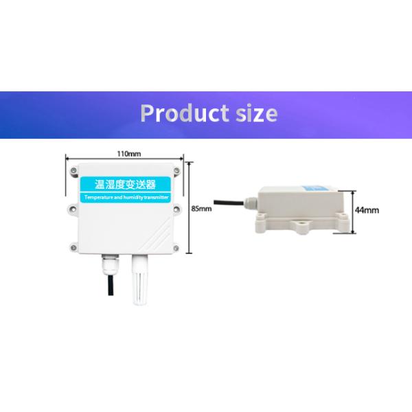 Modbus IOT Sensor RS485 Temperature Humidity Sensor For Vegetable Farm