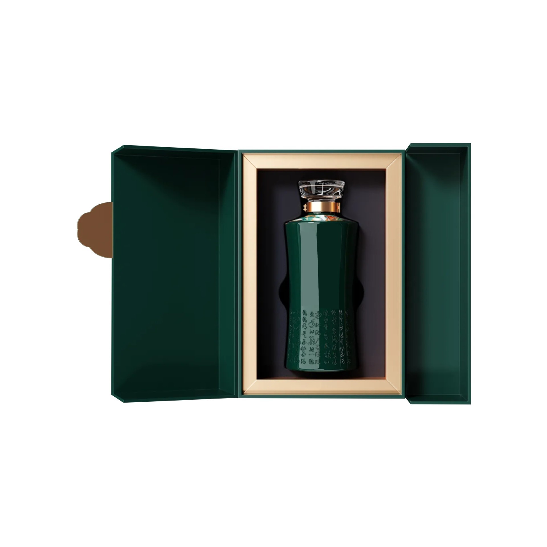 Customizable Paper Wine Box Durability And Visual Appeal For Wine Bottle Packaging And Display Needs