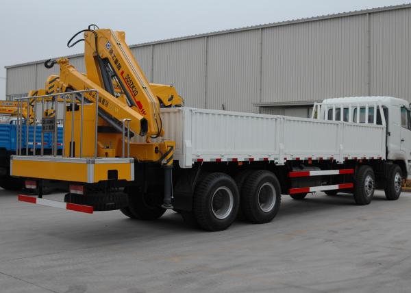 Durable 5T Safety Knuckle Boom Truck Mounted Crane For Construction