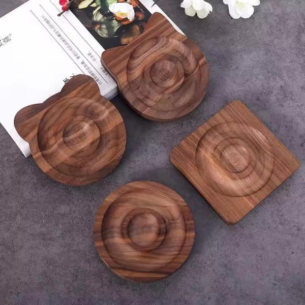 Wholesale Round Jewellery Wooden Bracelet Holder Beautiful Personal Trinket Display