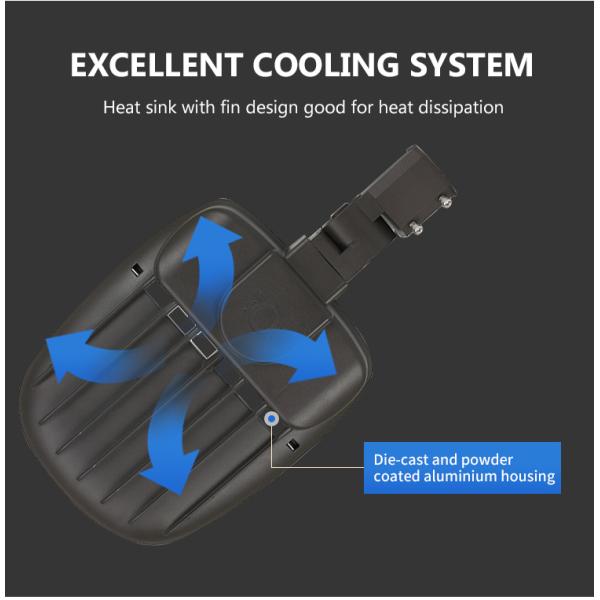 Luz de calle LED de alta potencia 150W 300W para proyecto de carretera en factor de potencia 0.95 2700-6500K