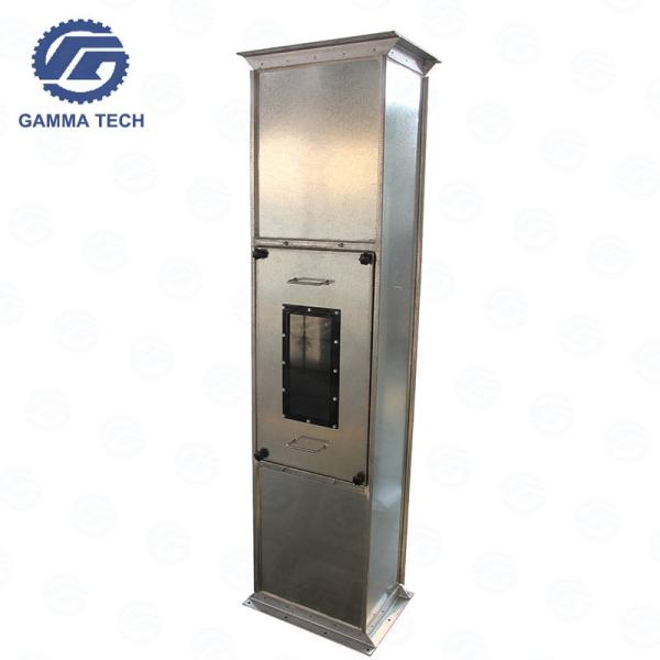da grão vertical dos elevadores do transporte de materiais de 0.75kw 15tph elevador de cubeta de aço inoxidável
