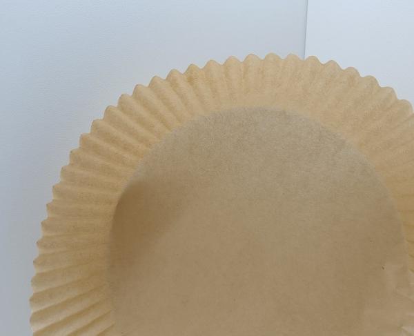 50 PCes da cozinha de papel descartável do forro da frigideira do ar de 6,3 polegadas esteiras de cozimento