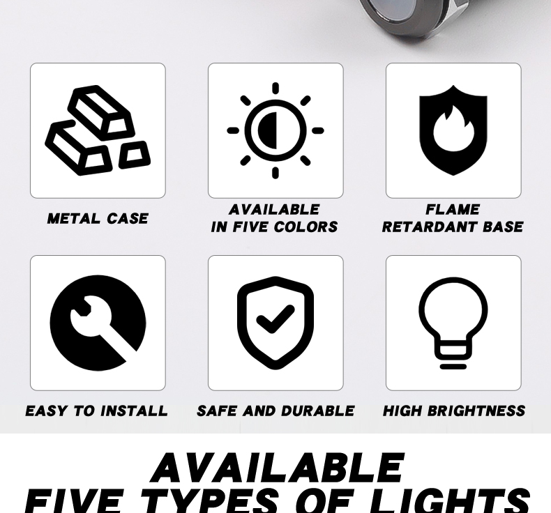 Oxidized 8mm Black Metal LED Indicator Lights IP65 Rated Multi-Color Versatile Durable Compatible with 3V-24V-110V-220V