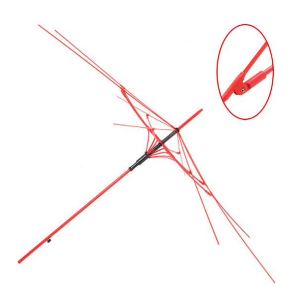 Straight Umbrella 23inch 8k Reverse Umbrella Frame Iron Coated Medium Rod Fiberglass