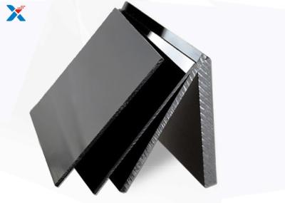 Painéis acrílicos da resistência da chama da folha do plexiglás preto do molde 8x4