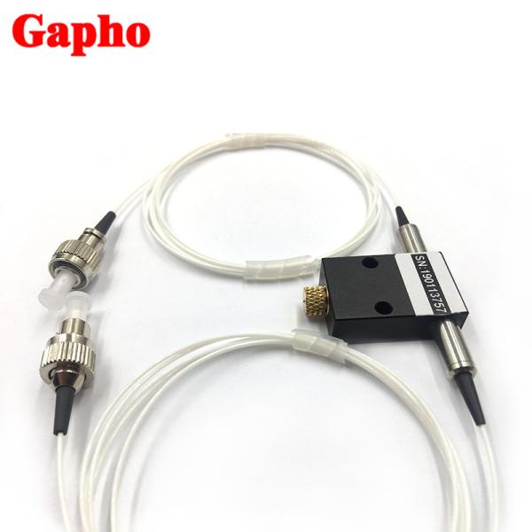 VOA 980 / 850nm Mechanical Fiber Optical Attenuator For WDM Protection System