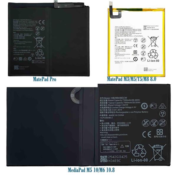 Impressão de logotipo gratuito Bateria original Huawei para P8 P10 Lite P20 Pro Nova 3i do OEM