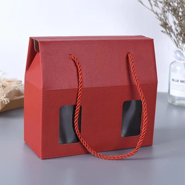 Современная коровая кожица гофрированная упаковка коробка медная фруктовая коробка на заказ логотип