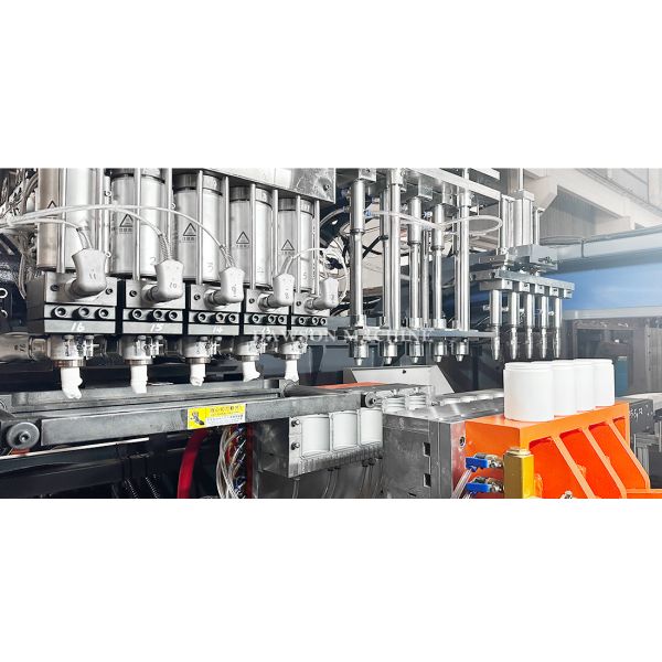 Single Station HDPE Wide Mouth Daily-Use Containers Making Machines Extrusion Blowing Molding Machine