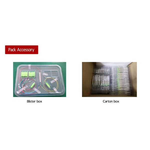 Соединитель SC APC Splitter PLC Splitter G657A1 1x9 FTTR стального волокна ВОРСИНЫ трубки оптически