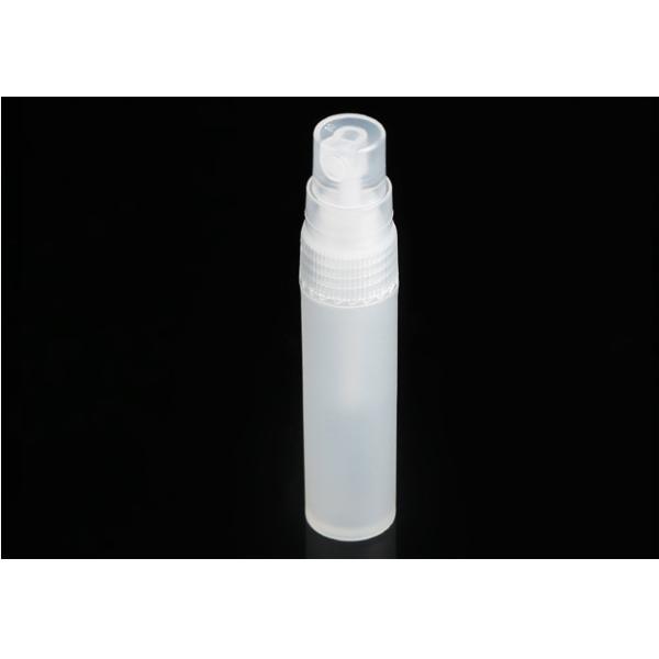 Frosted Mini Fine Mist Spray Bottle with Clear Protective Cap