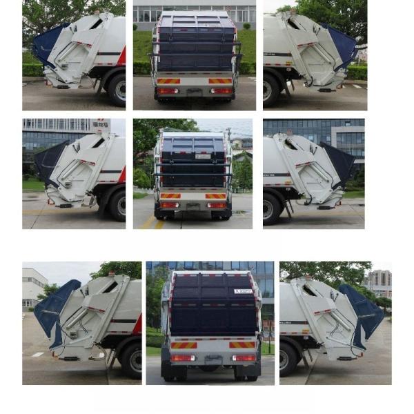 FTTB080C Engine Garbage Compactor Truck 18 Ton Electric Waste Collection Vehicles