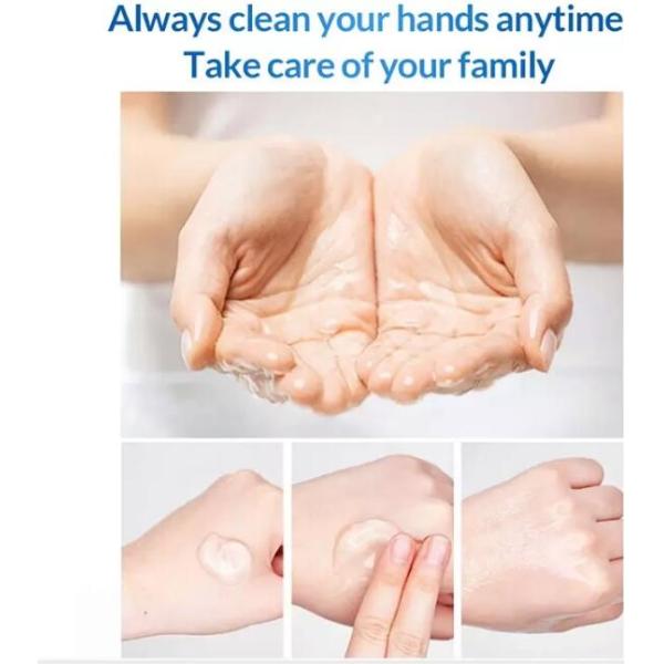 8000pcs in stock , GOTDYA  antibacterial 80ml 300ml 500ml gel 75% alcohol rinse-free hand sanitizer dispenser