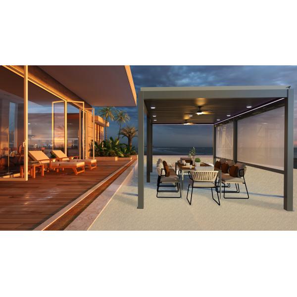 All Aluminium Louver Blade Pergola Louvered Roof Gazebo Innovative Version