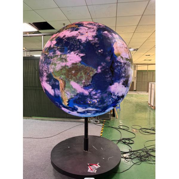 Специальное решение Сферический светодиодный дисплей 1920 Гц для декоративной среды