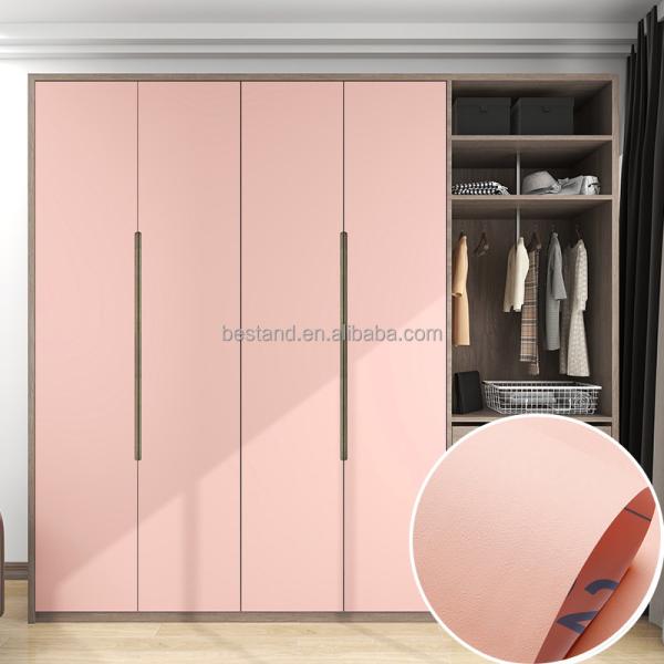 Film de cuisine d'hôtel décoratif papier autoadhésif en bois pour la décoration de meubles