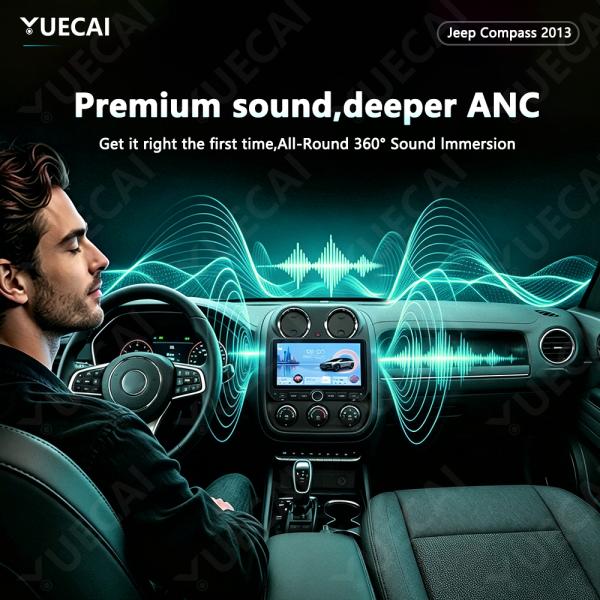 Car Navigation DVD Player Android Auto Stereo Radio for Jeep Compass 2013
