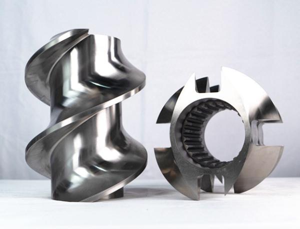 Vacuum Quenching Aluminium Bronze Extruder Screw Parts Wear Resistant