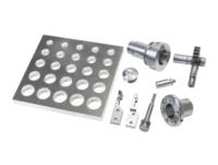 pièces de rotation en aluminium Ra0.1 de commande numérique par ordinateur de 0.002mm plaquant