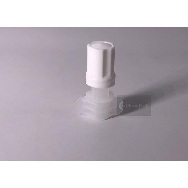 Pequeña categoría alimenticia plástica de los casquillos del canalón del diámetro 5m m con los materiales del PE, color blanco