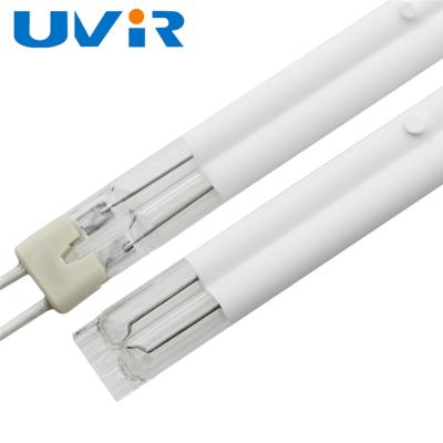 White Quartz Twin Tube Infrared Lamp 3000W 230V 500mm Heating