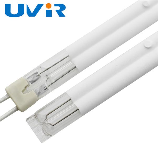 White Quartz Twin Tube Infrared Lamp 3000W 230V 500mm Heating
