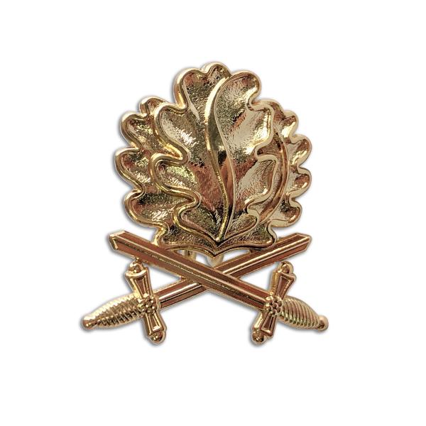 Double Sword Metal Badge Oak Leaf Medal Knight Iron Cross Pin BROOCH