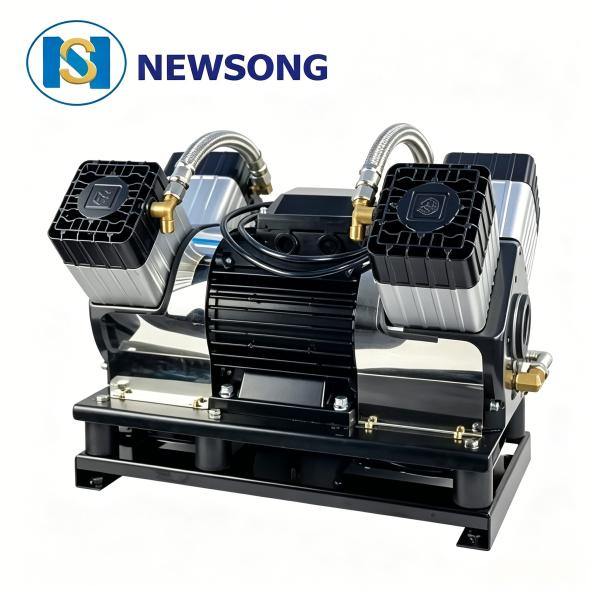 EV Components 13.5A 6.5A 1450r/min Electric Bus Truck Air Compressor Zero Emission