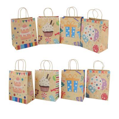 UV Printing Food Packaging Paper Bag For Cake Box 42g/Pcs
